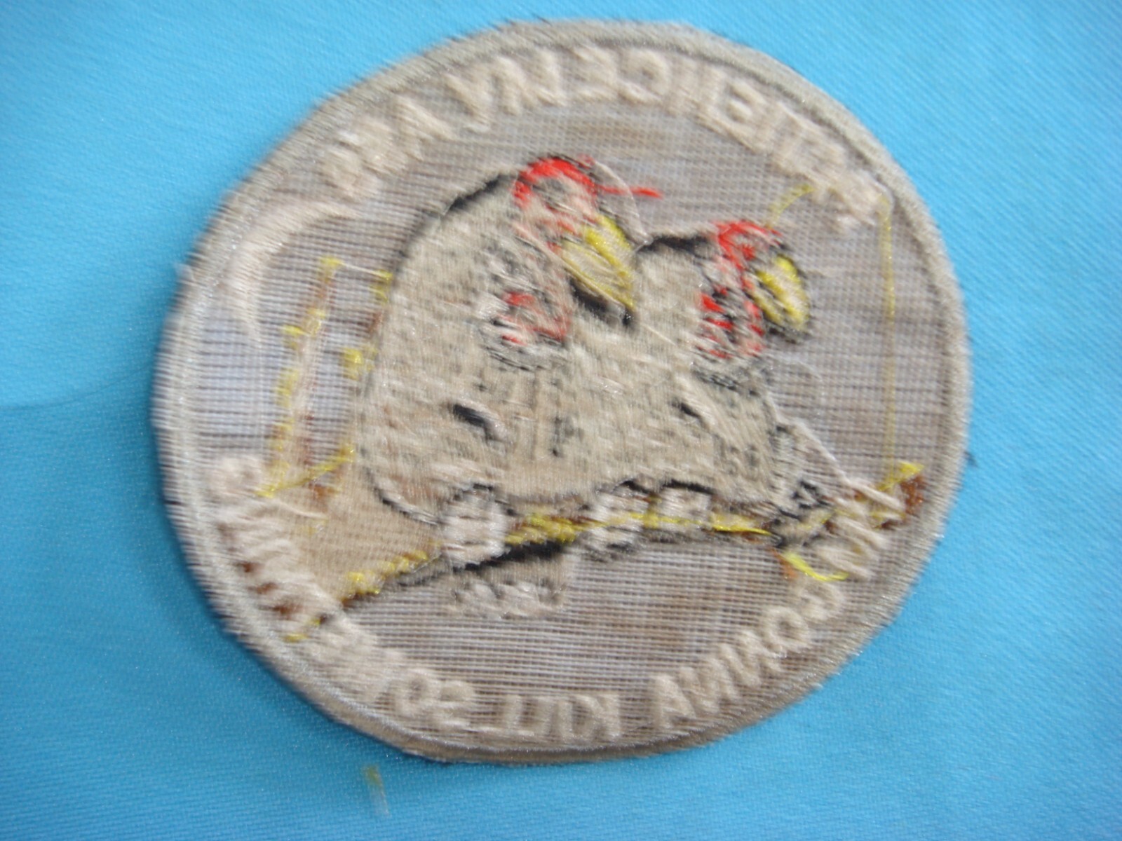 VIETNAM WAR PATCH, USAF AC-130 " PATIENCE MY ASS "