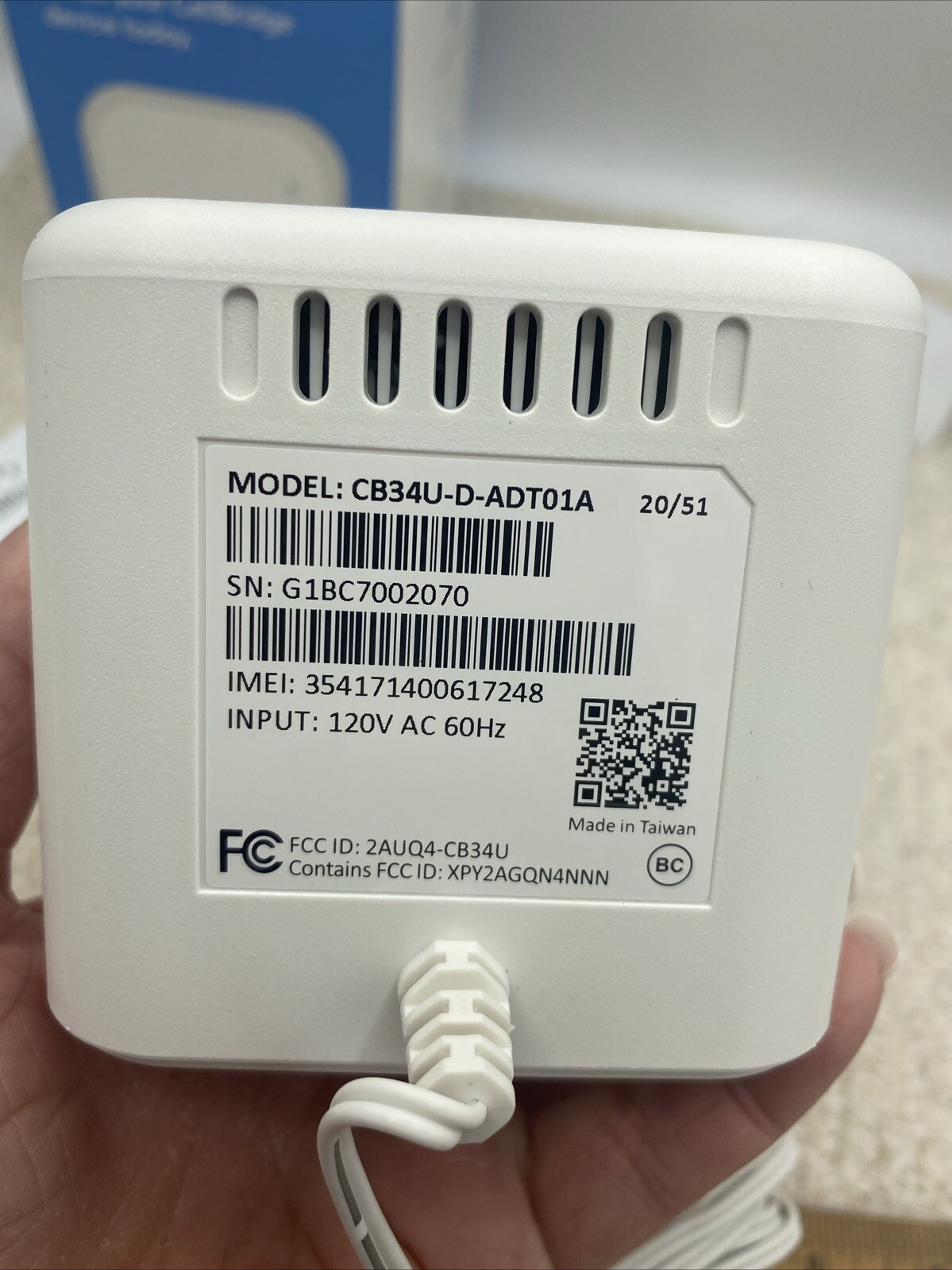 ADT STAY CONNECTED CELL BRIDGE CB34U-D-ADT01A