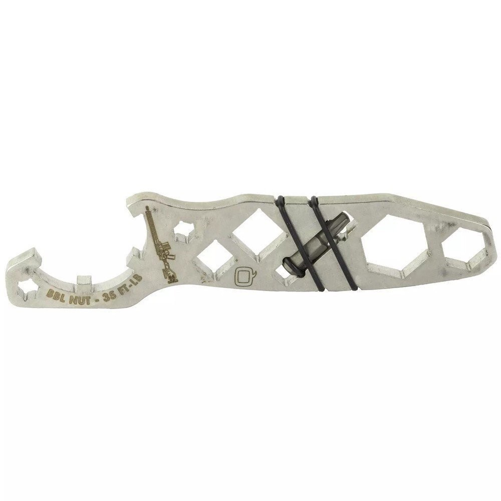 Q Fix Multi Tool T-25 Torx Bit Barrel Nut Hex - Brushed Stainless Steel Finish