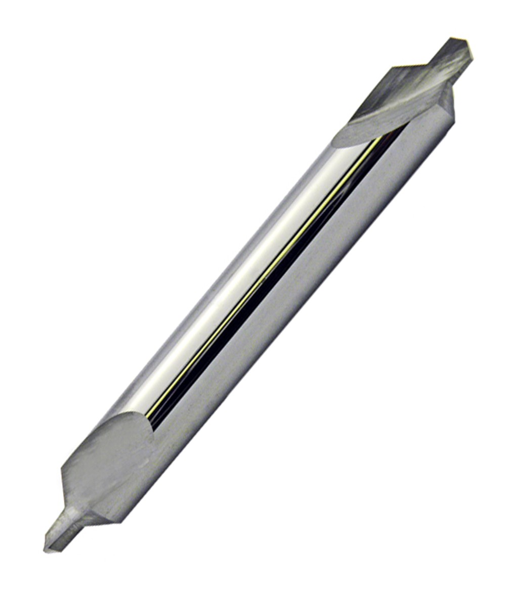 #1 90 Degree Carbide Center Drill (.047" Point, .125"Body) Double End USA