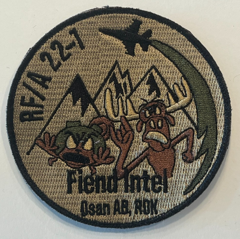 US AIR FORCE PATCH: 36th Fighter Squadron F-16 Osan Air Base, South Korea RFA