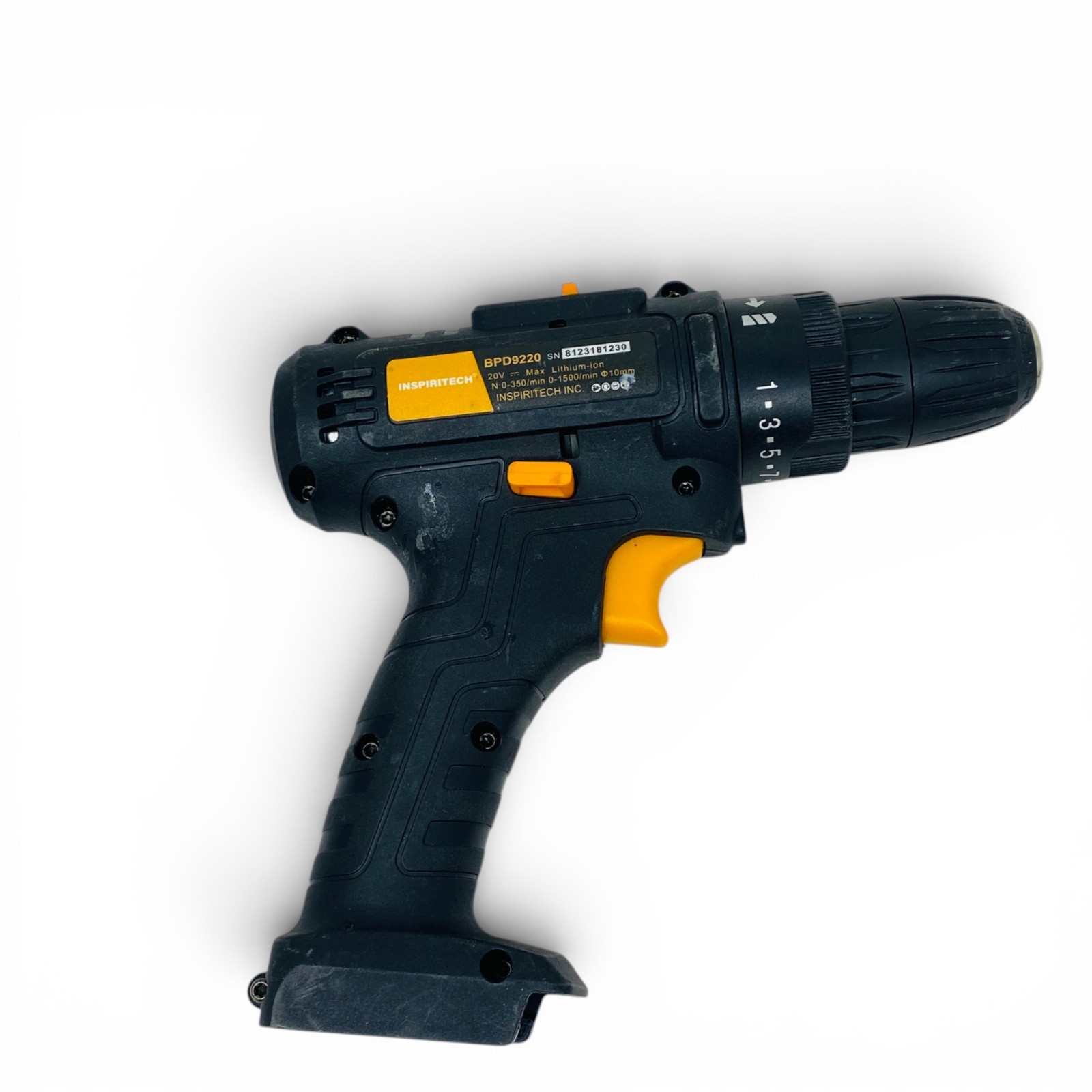 Black & Decker Inspiritech Cordless Drill Screwdriver Hand Tool Lot 3 Pcs