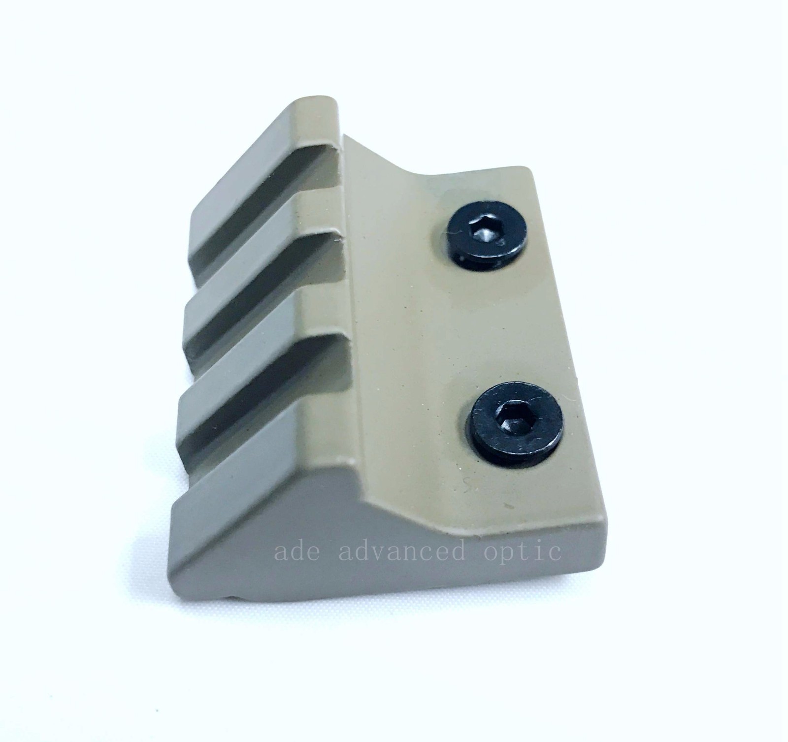 FDE!45 Deg Offset Picatinny Rail Section Keymod Flat Dark Earth for AIRSOFT
