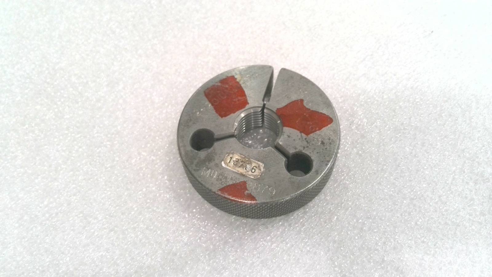 VP-MFG, 1/2-20 UNJF-3A, THREADED RING GAGE, 1-11/16" OD, GO-PD .4675