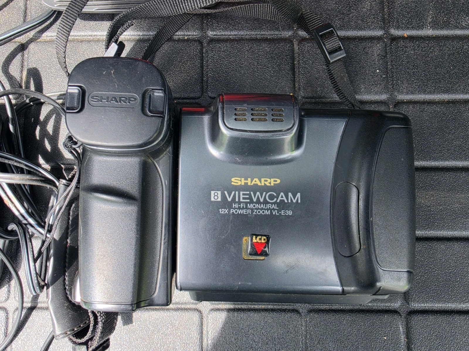Sharp Viewcam VL-E39U 8mm Video 8 Camcorder VCR Video Player - Working