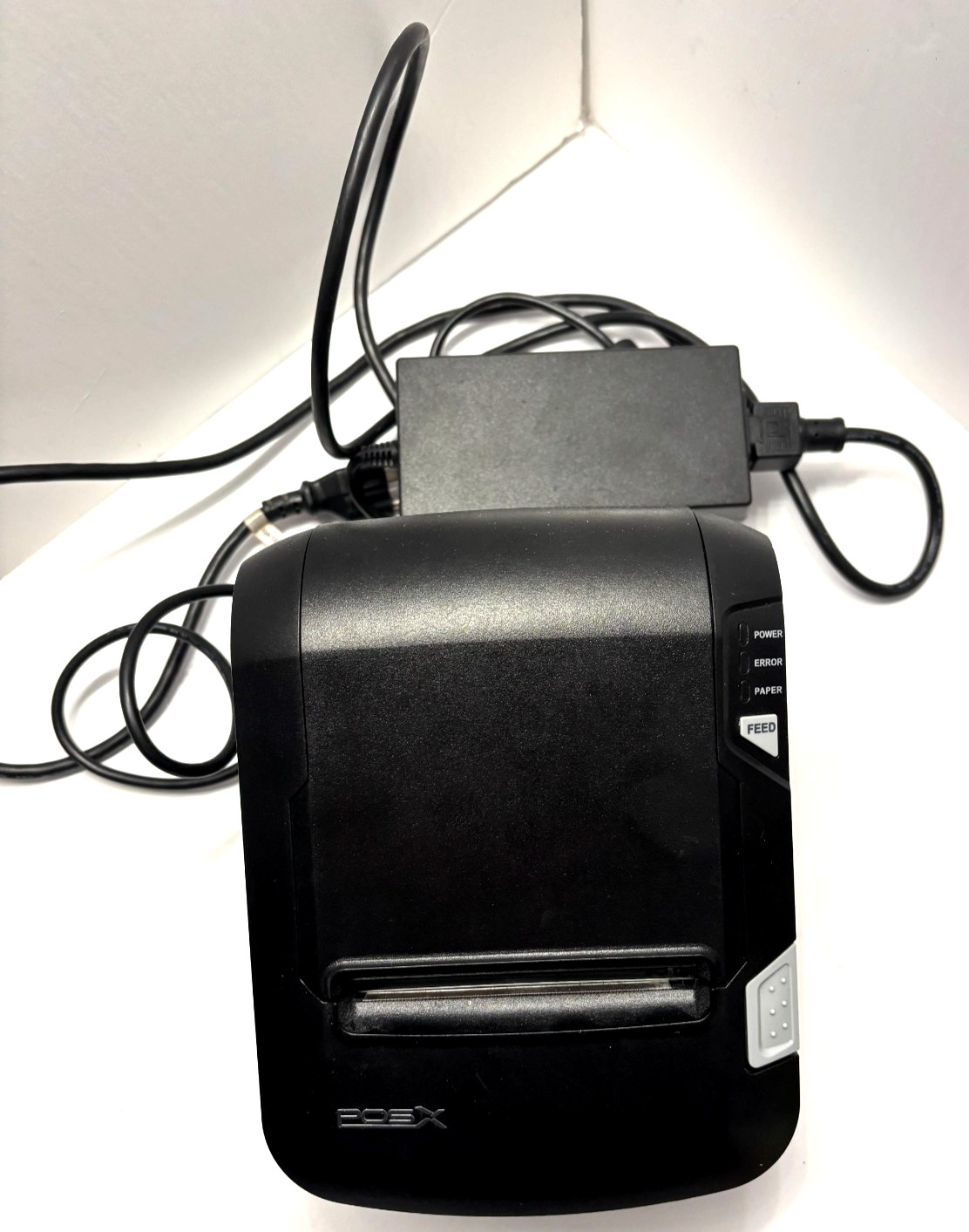 POS-X EVO Green Thermal Receipt Printer USB Serial POS w/ Power Supply Tested