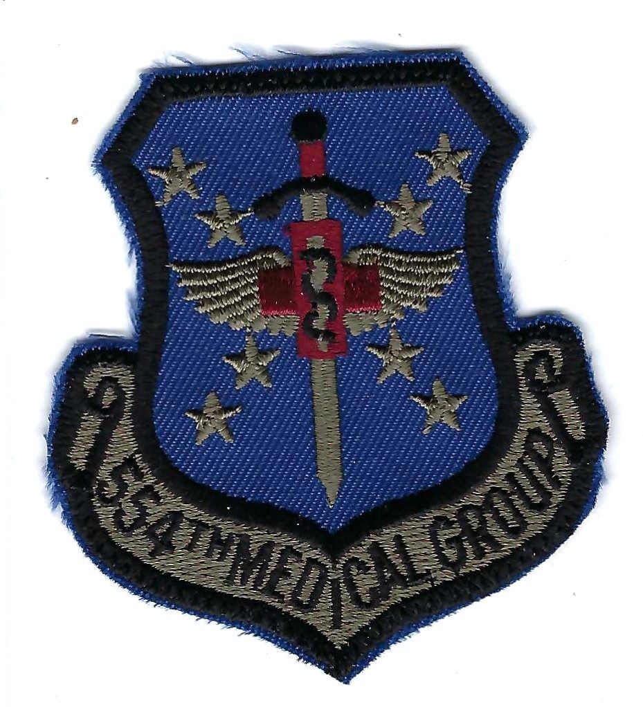 PATCH USAF 554TH MEDICAL GROUP  NELLIS AFB          JT61
