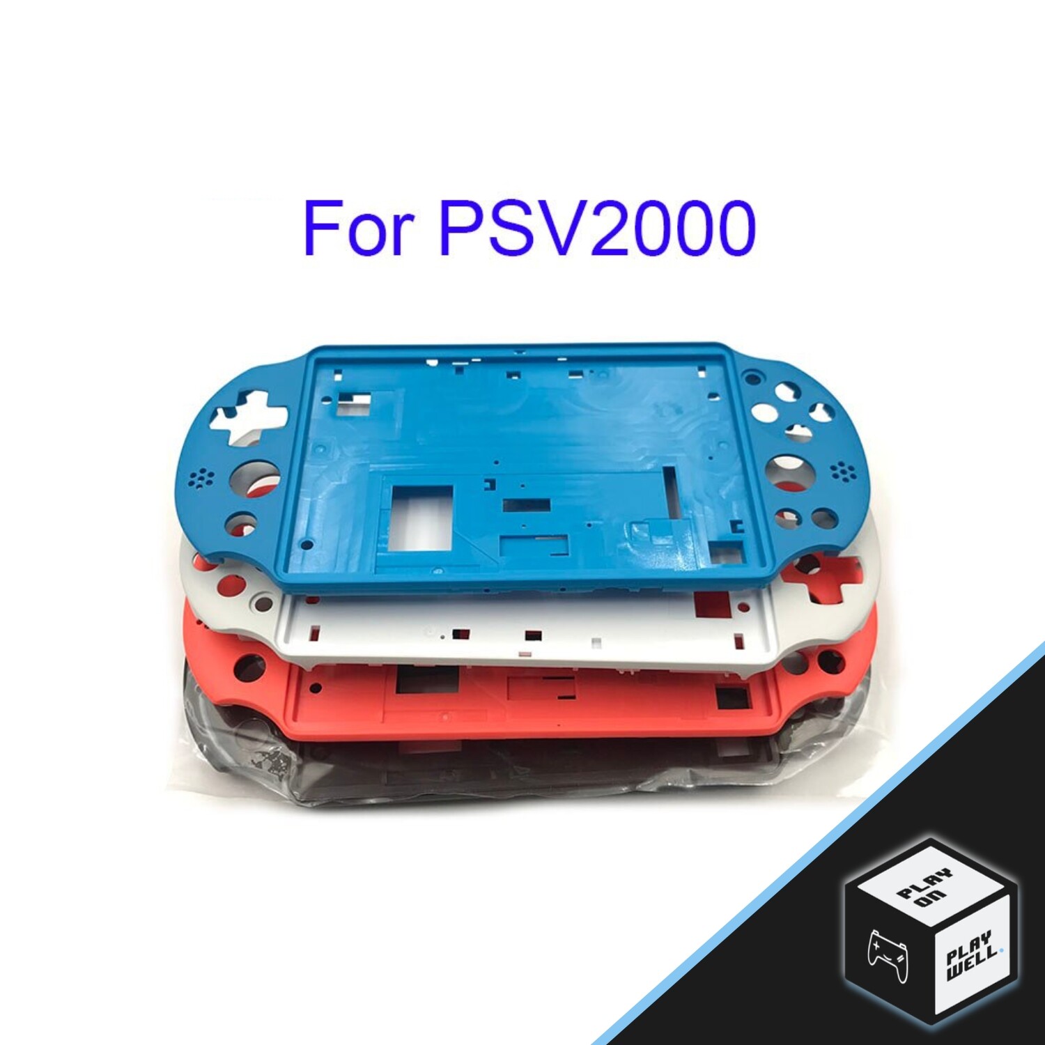 Housing Front Lcd Frame Cover Shell Replacement for Sony PS Vita PSV2000 Console