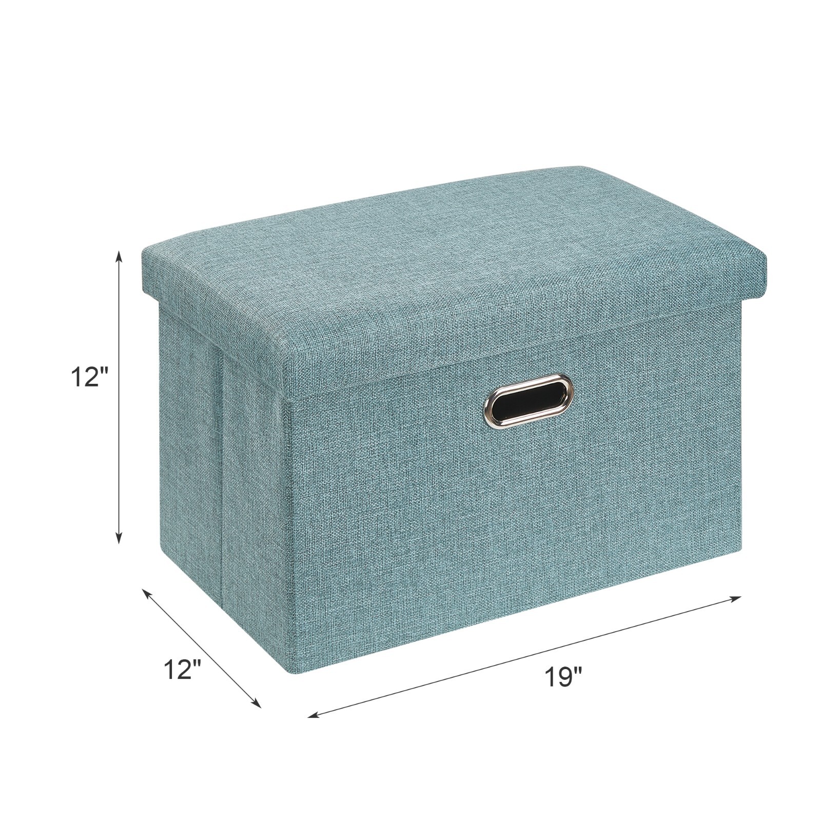 Storage Ottoman Bench Foot Rest Stool Bedroom Entryway Living Room Small Space