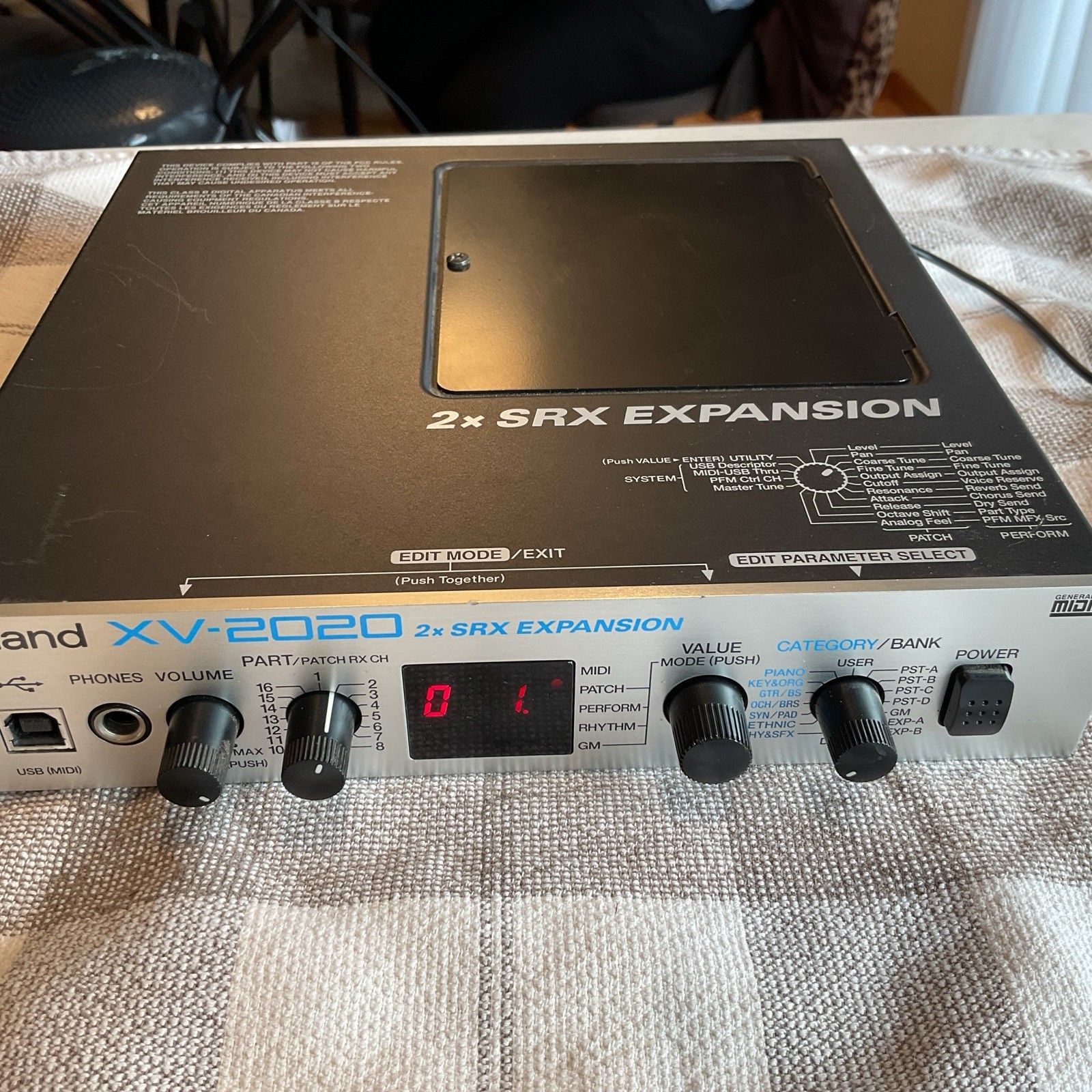 Roland XV-2020 2x SRX Expansion Synthesizer Module