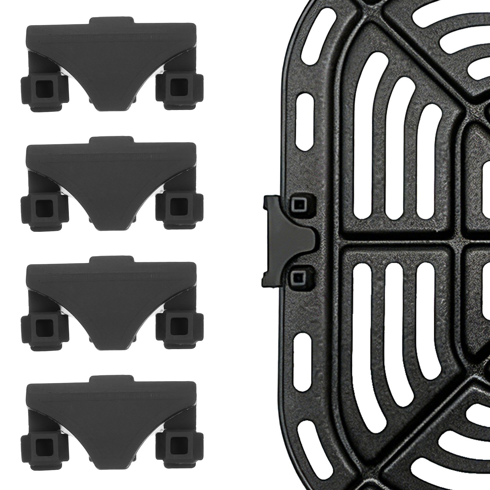 4Pcs Air Fryer Replacement Parts for Air Fryer 1.3x0.7x0.3 Inch, Elevated