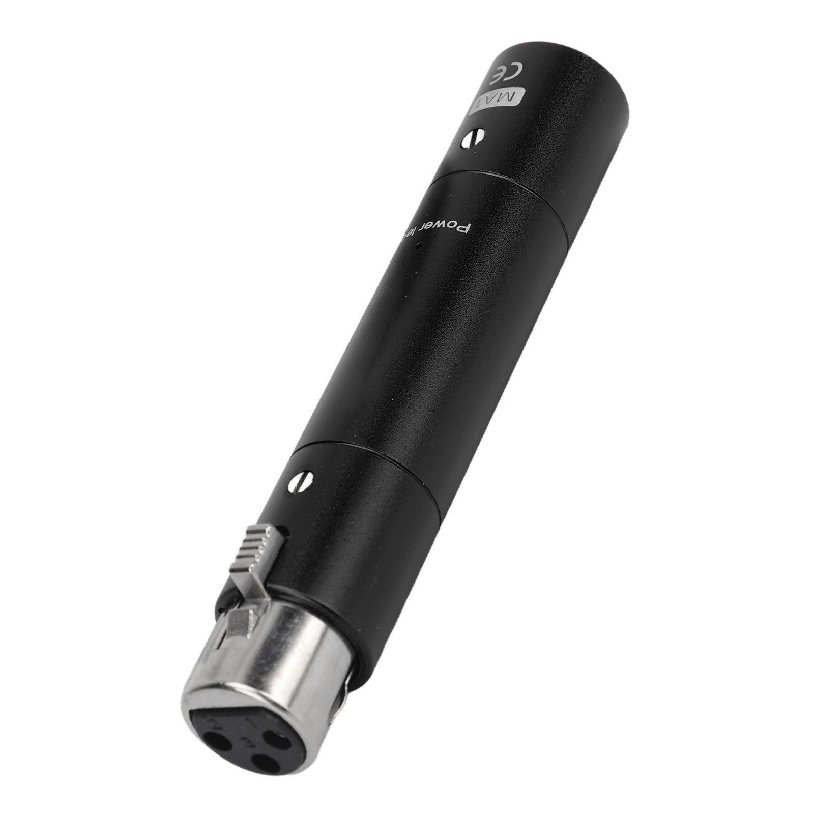 Black Inline Microphone Preamp Lossless Amplification Dynamic Active Inline WT