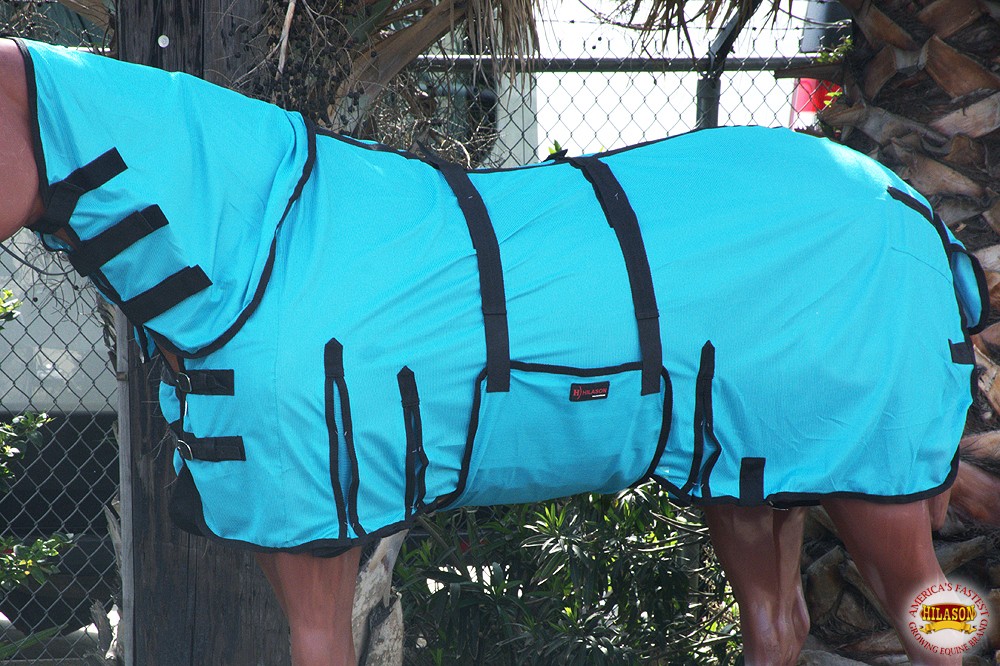 HILASON Horse Fly Sheet - Summer Spring UV Protection Mesh Bug Mosquito
