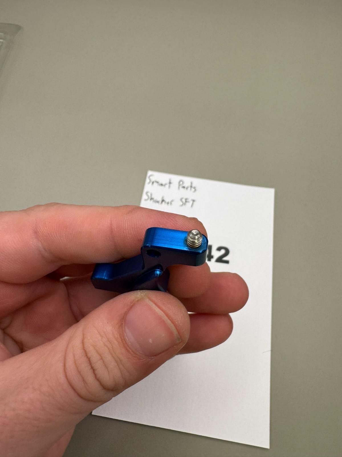 Smart Parts Shocker SFT Trigger-Satin Blue