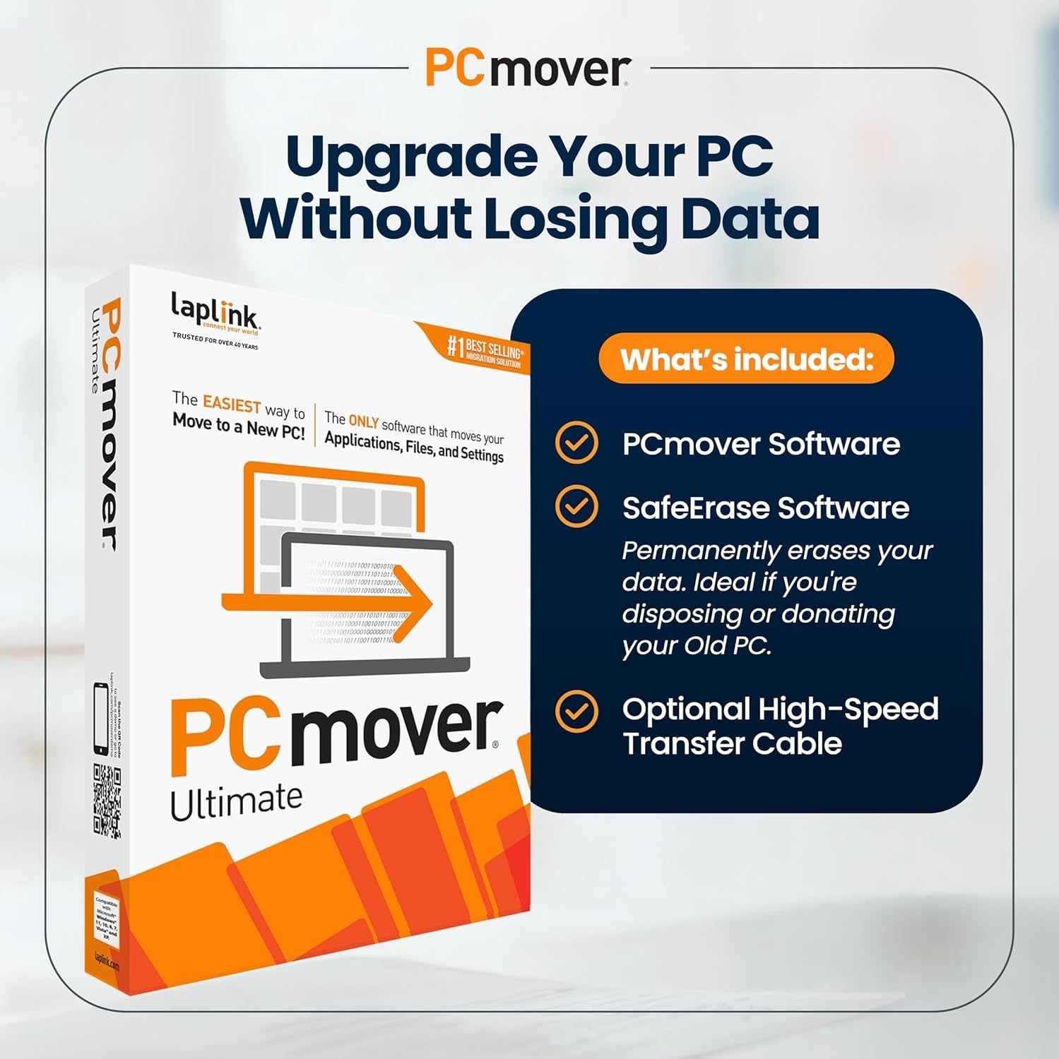 Fast & Secure PCmover Ultimate 11: Transfer Applications & Files Efficiently