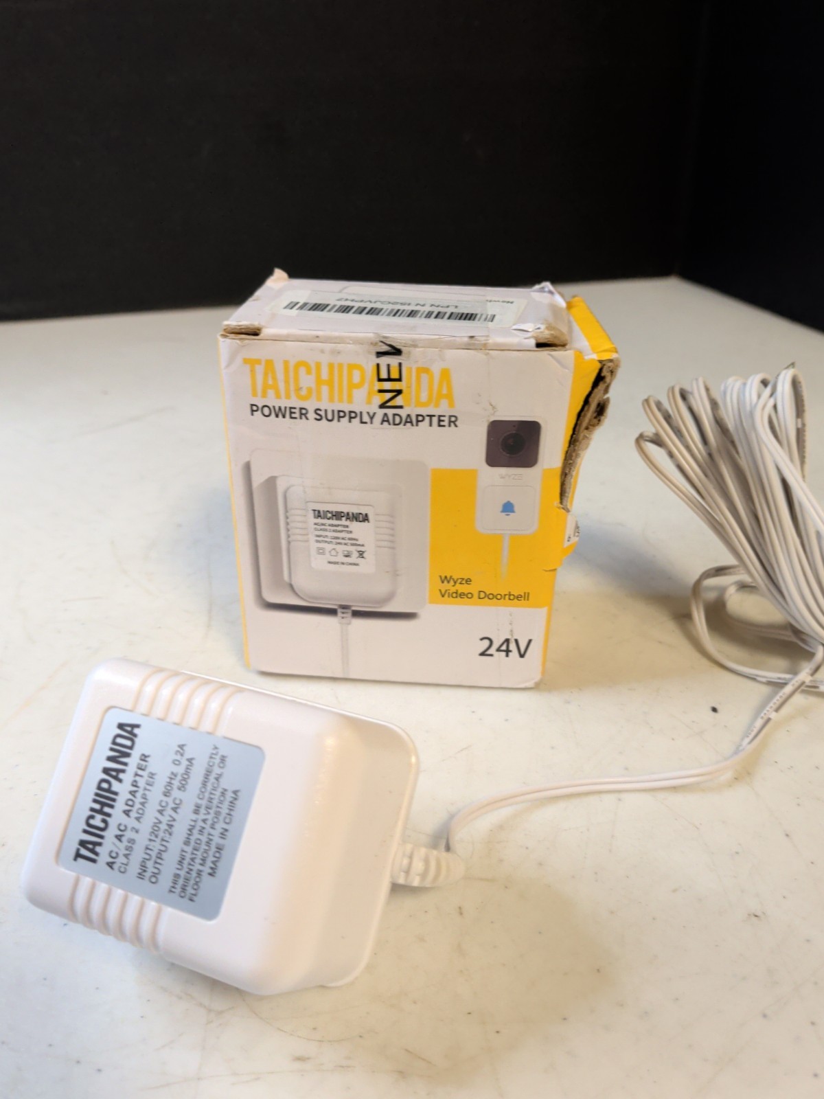 24 Volt Transformer C Wire Adapter for Most Doorbells with Thermostats 190"