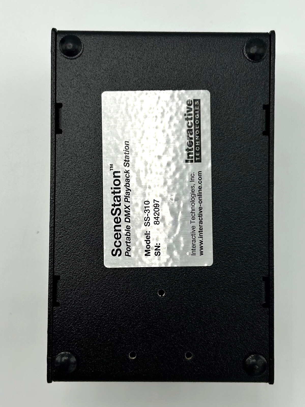Interactive Technologies SceneStation Portable DMX Playback Station SS-310 Kit