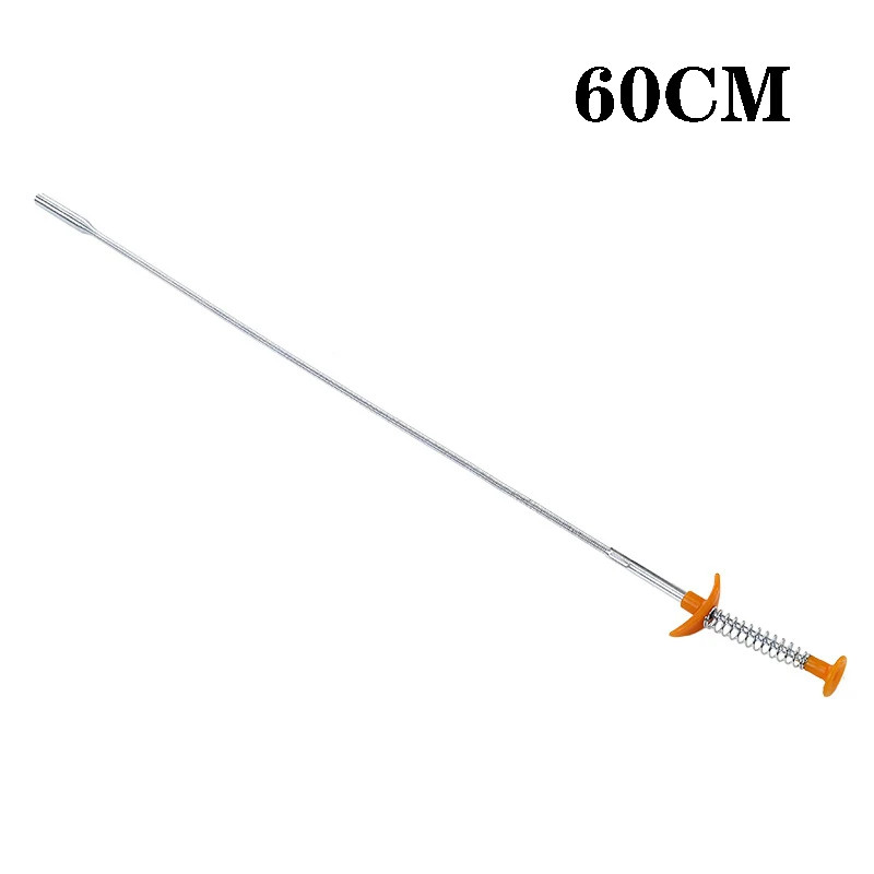 Length 60/85Cm Flexible 4 Claw Grabber Pickup Tool Bendable Hose Pickup Long Rea
