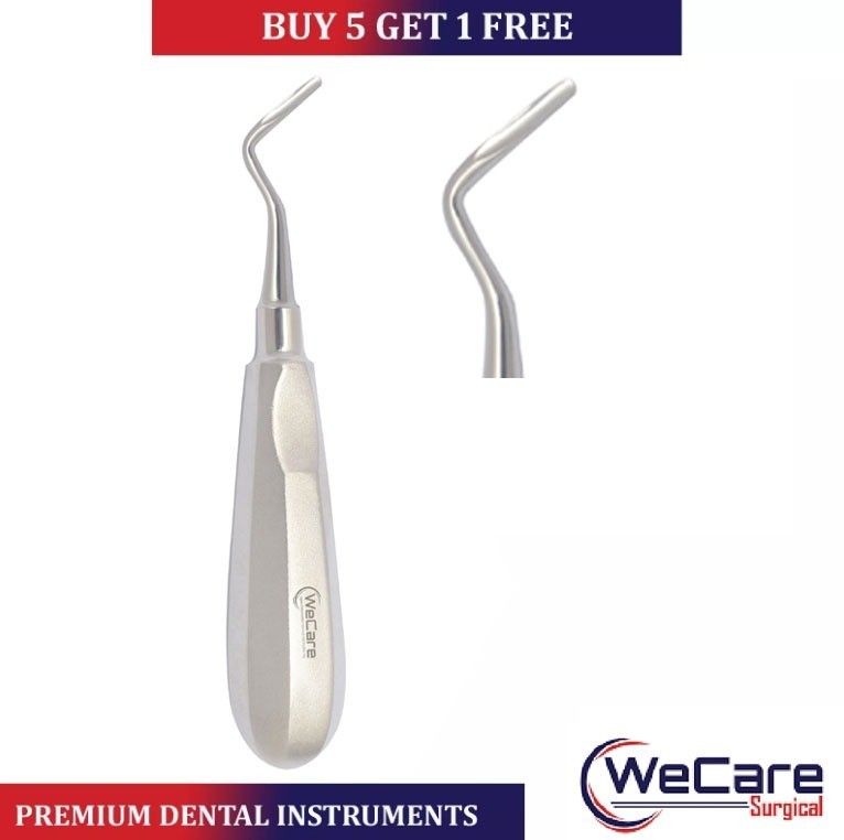 Premium French Steel Apical Root Tip Extracting Elevator Left Dental Instruments