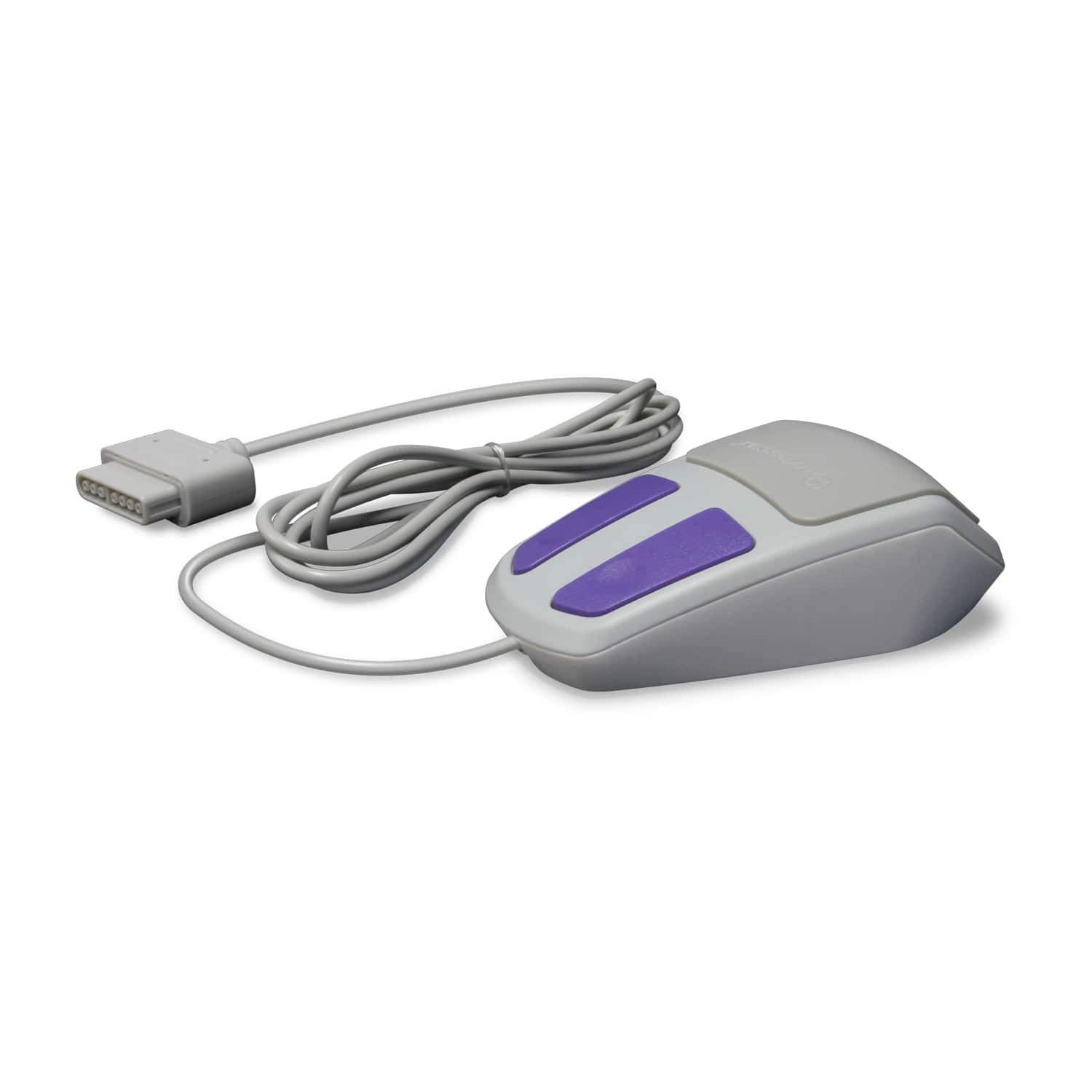 Hyperkin Hyper Click Retro Style Mouse - Brand New - SNES