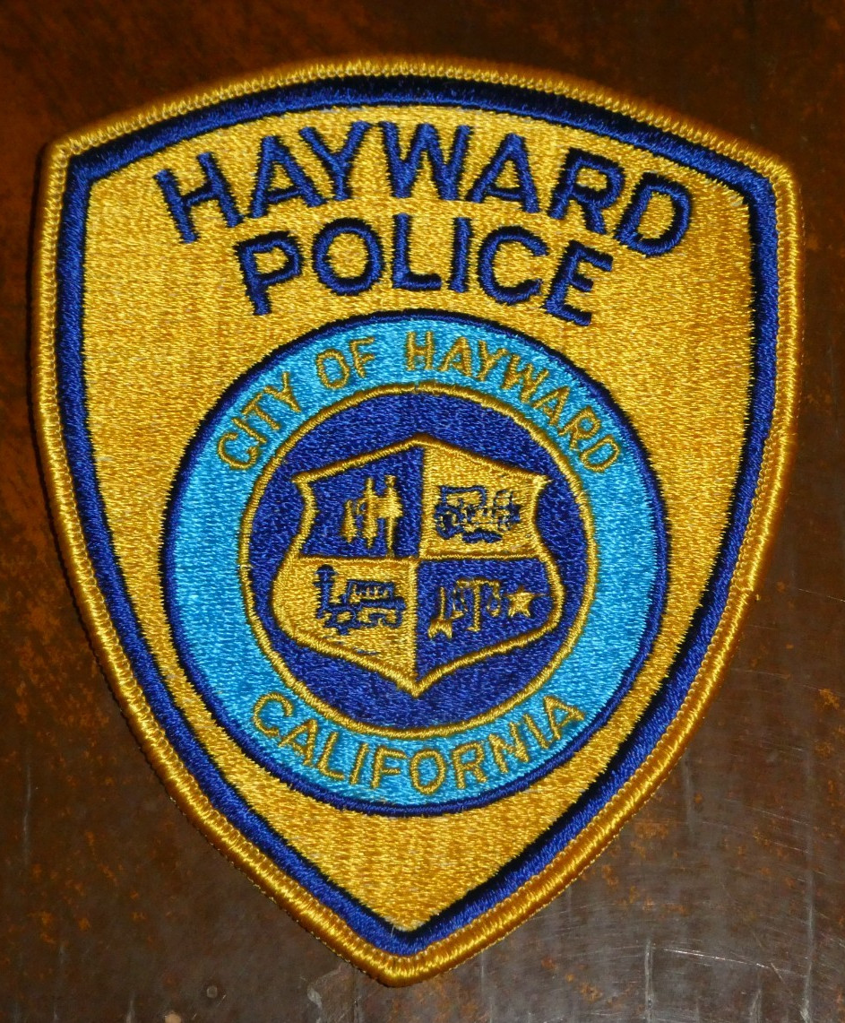 Hayward Police (California) 1st Issue Shoulder Patch!!