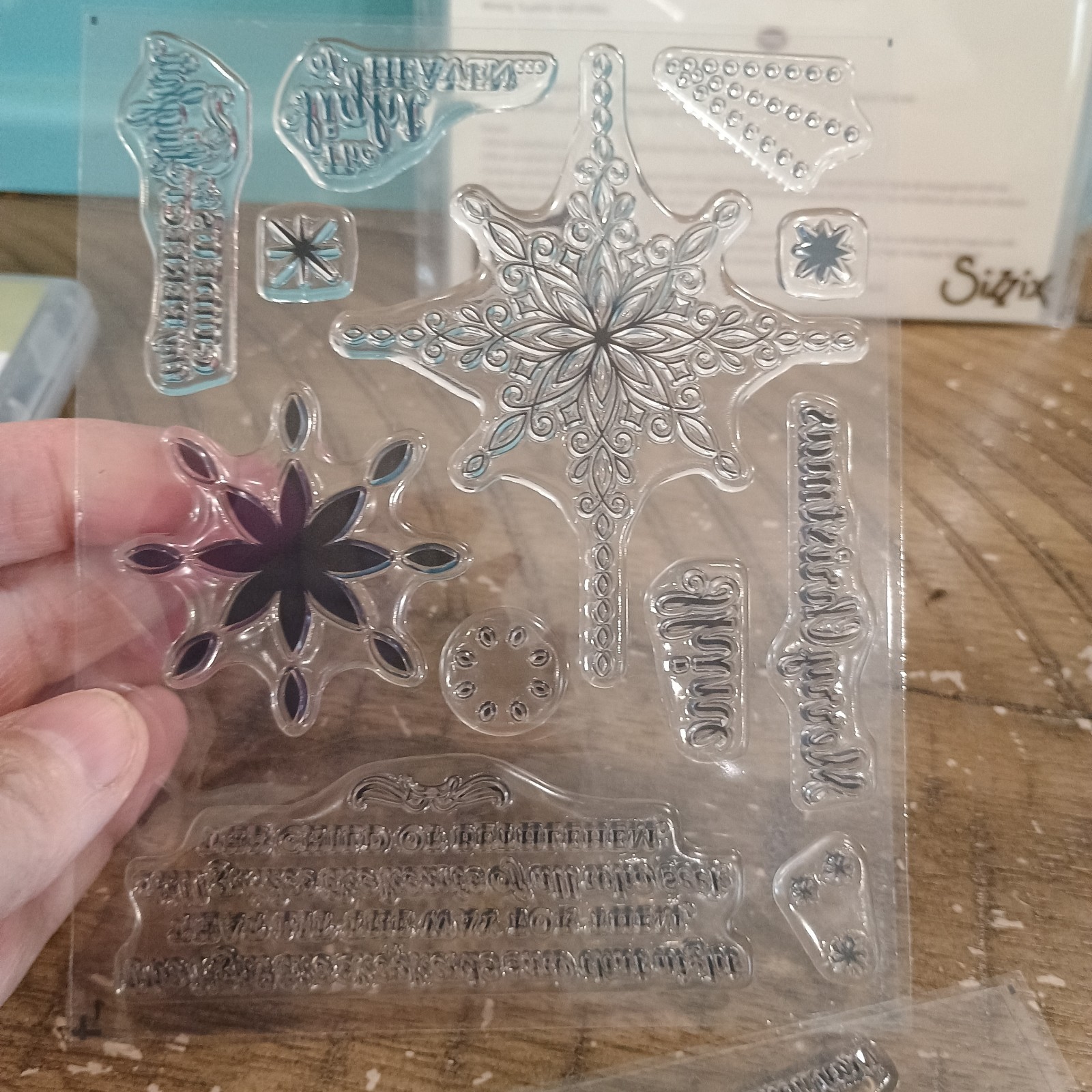 Stampin' Up Star of Light Photopolymer Stamp Set & Starlight Thinlits Dies New