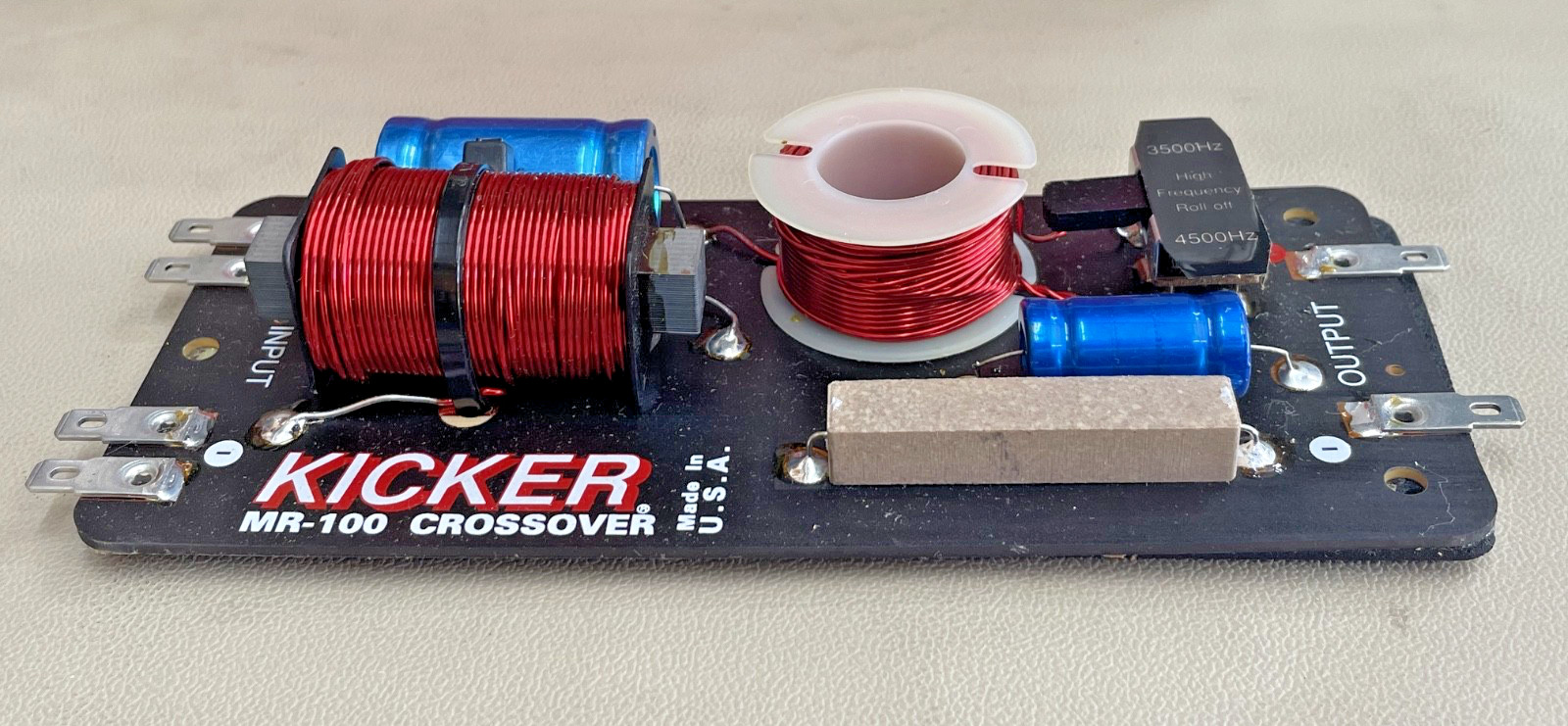 Old School Kicker MR-100 Passive Midrange Bandpass Crossover, Only 1, NOS #324