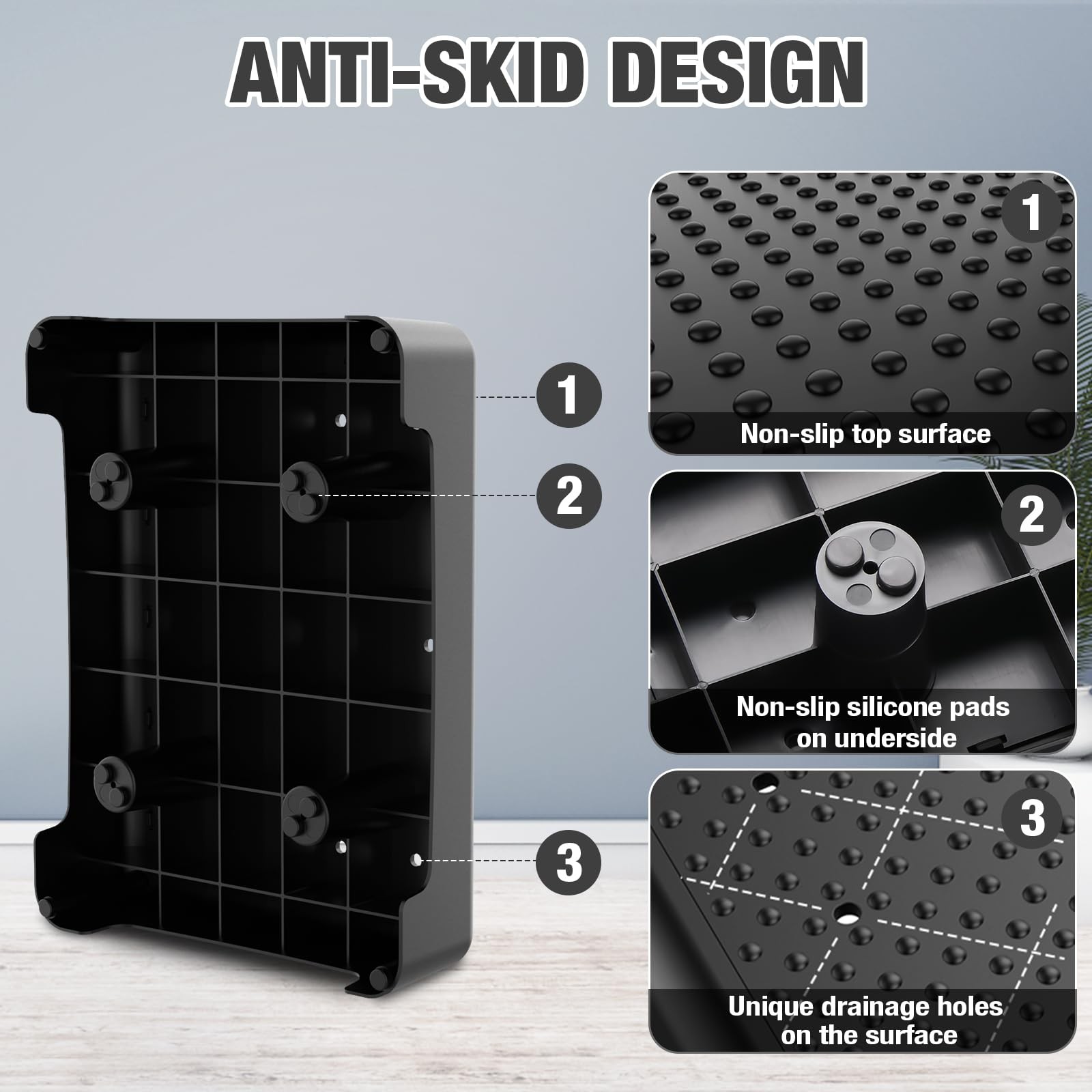 Mobility Step Stool for Adults & Seniors - Non-Slip Platform Indoor and Outdo...