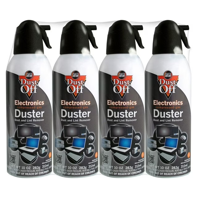 Falcon Dust-Off Compressed Gas Duster (10oz., 4 Pack).