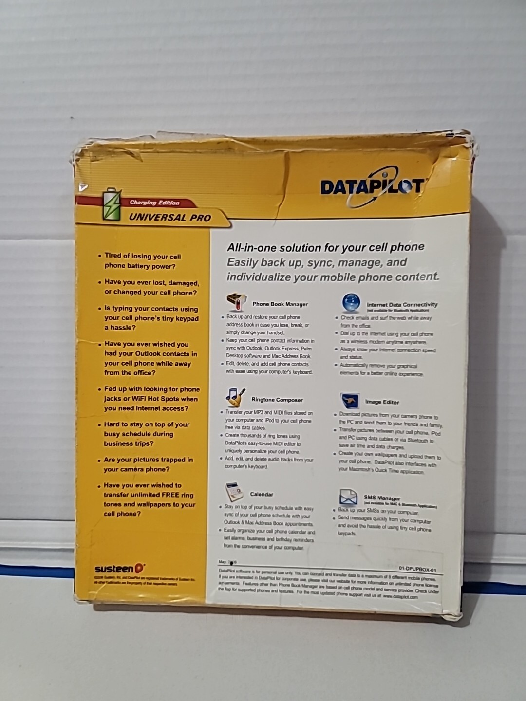 Cell Phone Sync Suite by DATAPILOT for Windows CD-ROM (New Open Box)