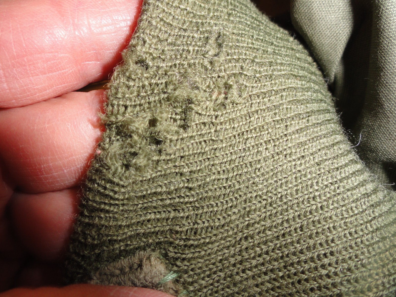 VINTAGE USN NAVY WINTER FLYING SUIT EXTREME COLD WEATHER OLIVE GREEN PANTS 36L