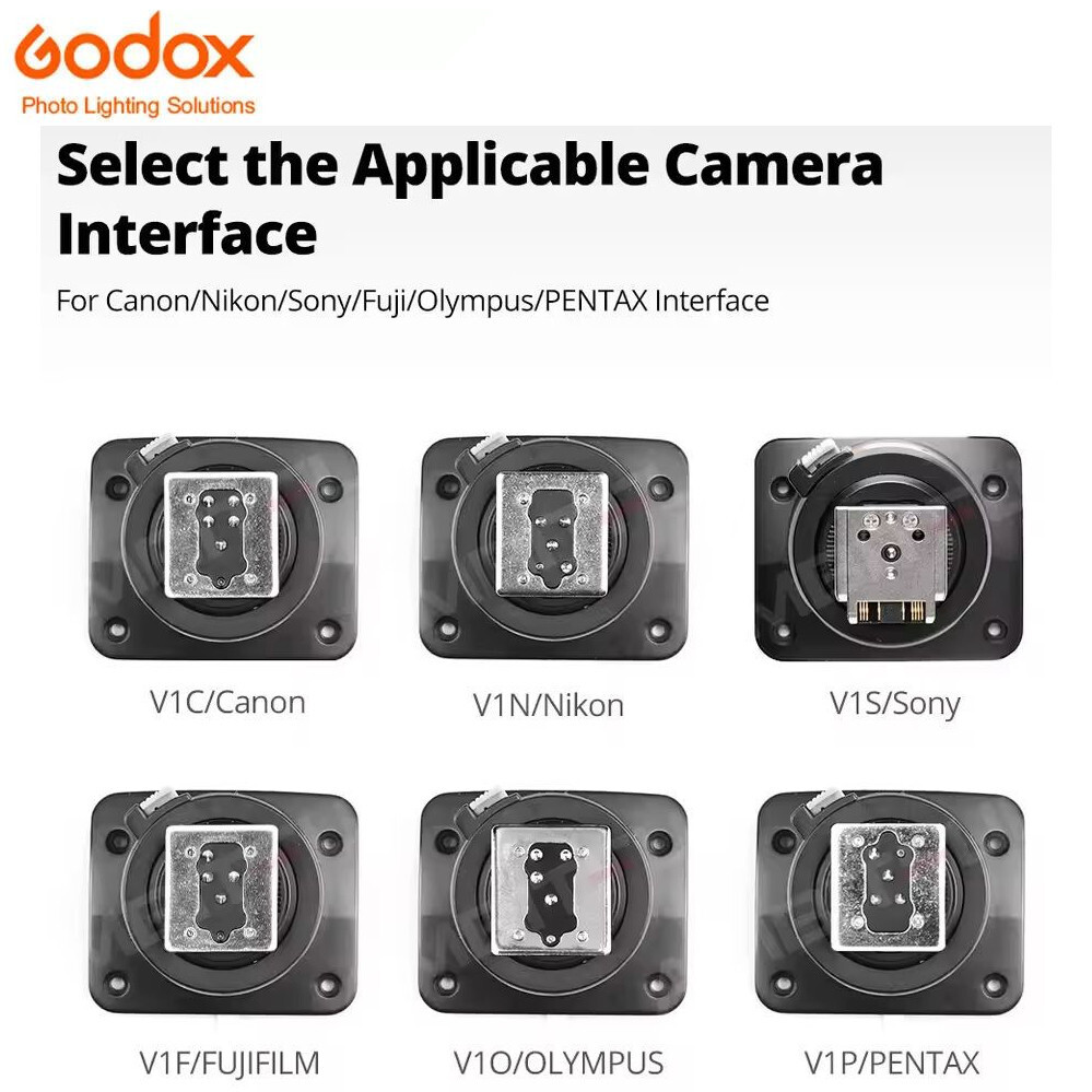 Godox V1 V1C V1N V1S V1F V1O V1P Flash Speedlite Hot Shoe Replace Accessories
