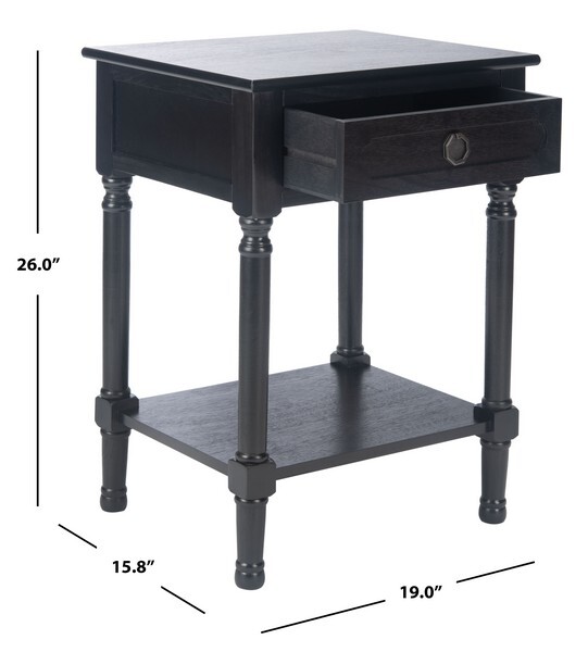 Safavieh ALLURA 1DRW ACCENT TABLE, Reduced Price 2172728829 ACC5718B