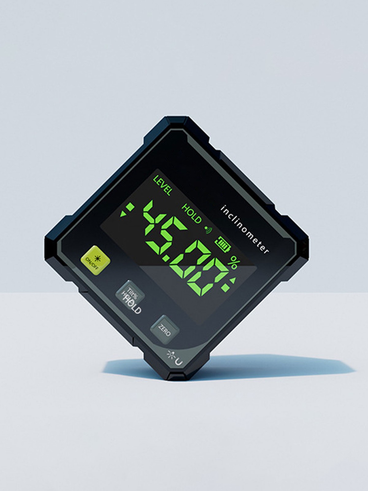 Digital Angle Finder with Electronic Laser, 4-Side Magnetic Angle Gauge, Cube US