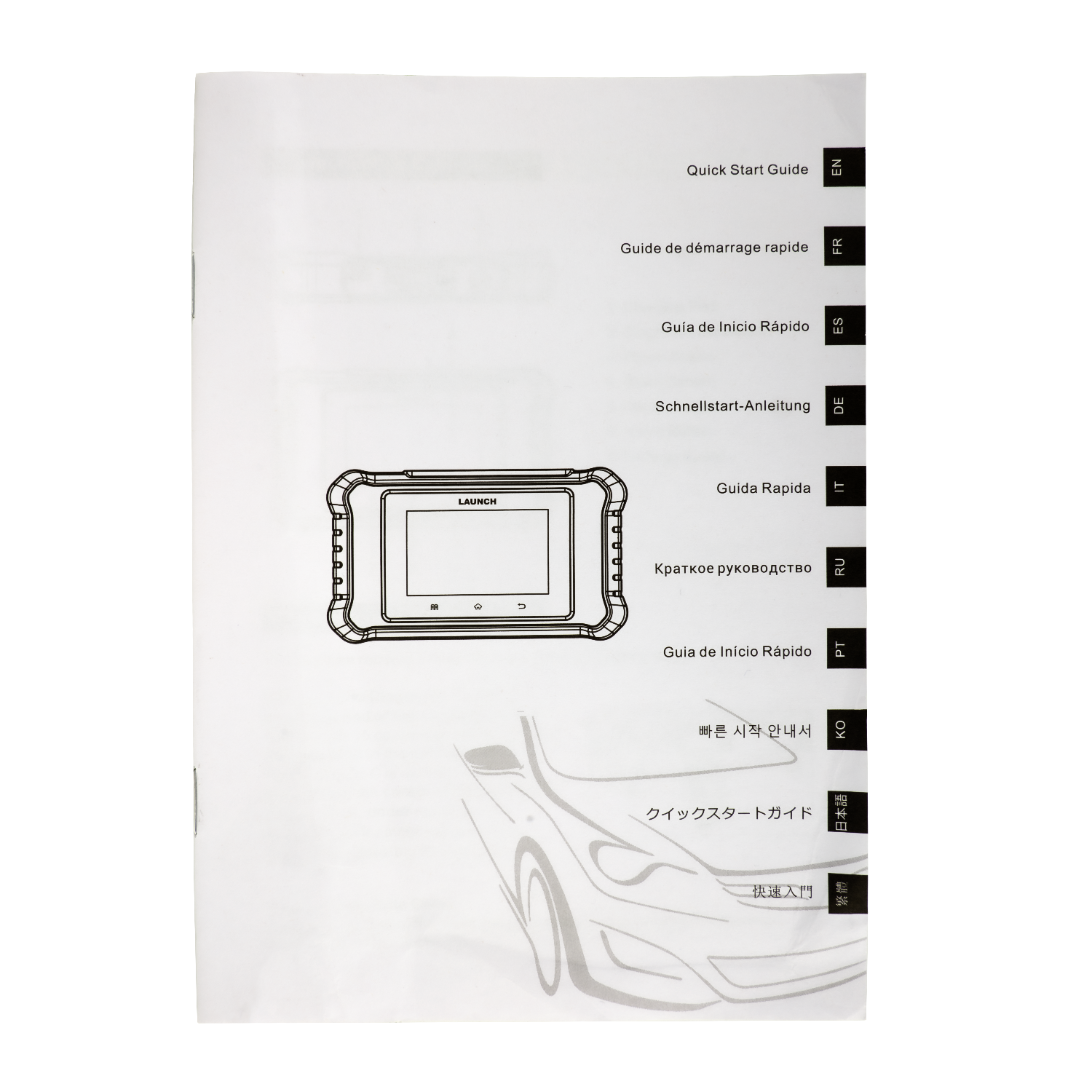 LAUNCH Creader Elite V2.0 For Mercedes-Benz Bidirectional OBD2Scanner ECU Coding