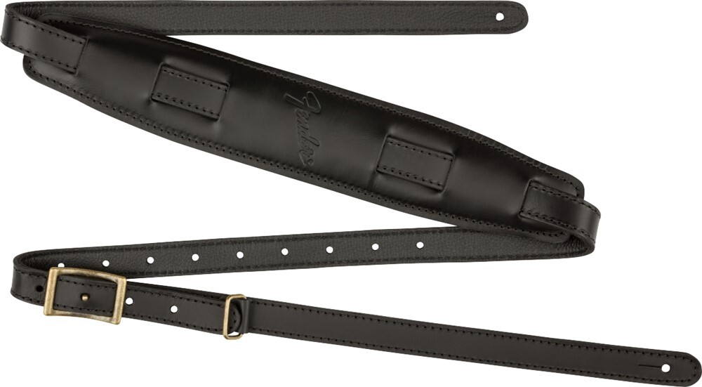 NEW Genuine Fender Mustang Saddle Strap - BLACK, #099-0689-006