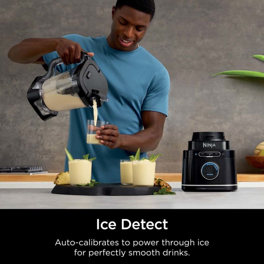 Ninja R-TB401 Detect Kitchen System Power Blender, Black - Certified Refurbished