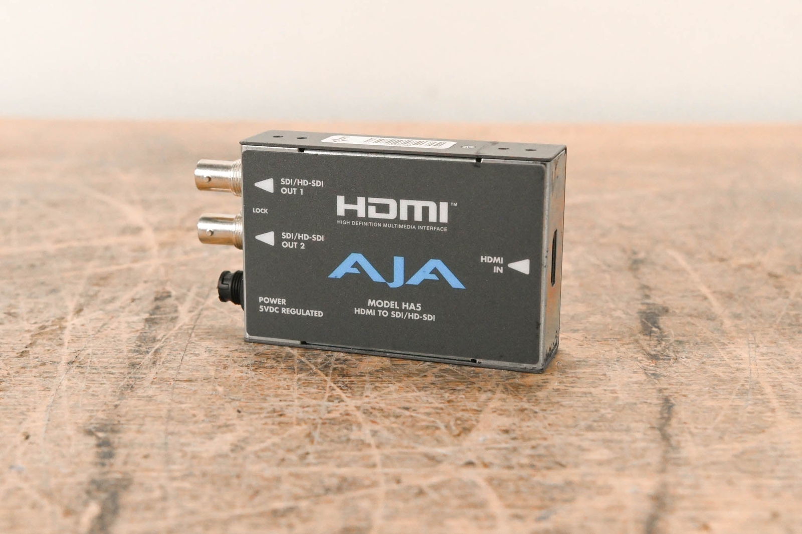 AJA HA5 HDMI to SD/HD-SDI Video and Audio Converter (NO POWER SUPPLY) CG01GGM