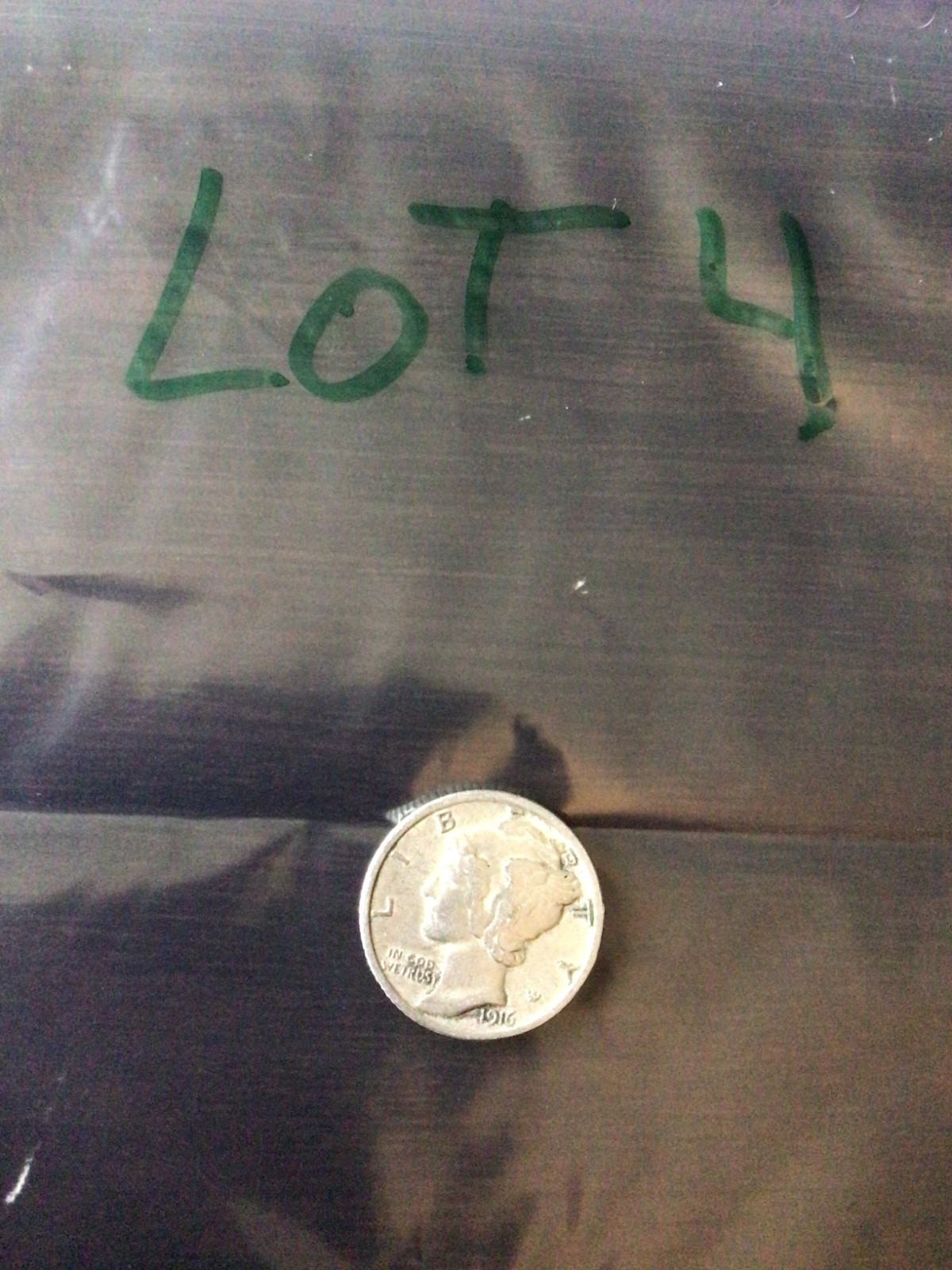 Stunning estate find 1916-D Mercury Dime 10C KEY DATE COIN!! Lot 4