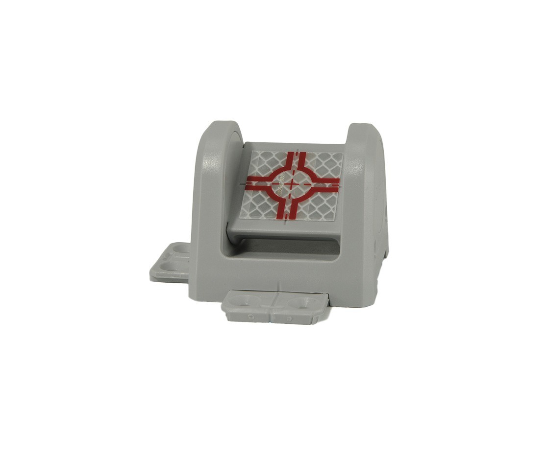 Reflective 30mm Survey Target w/180° Swivel – Grey (Pack of 10 Units)