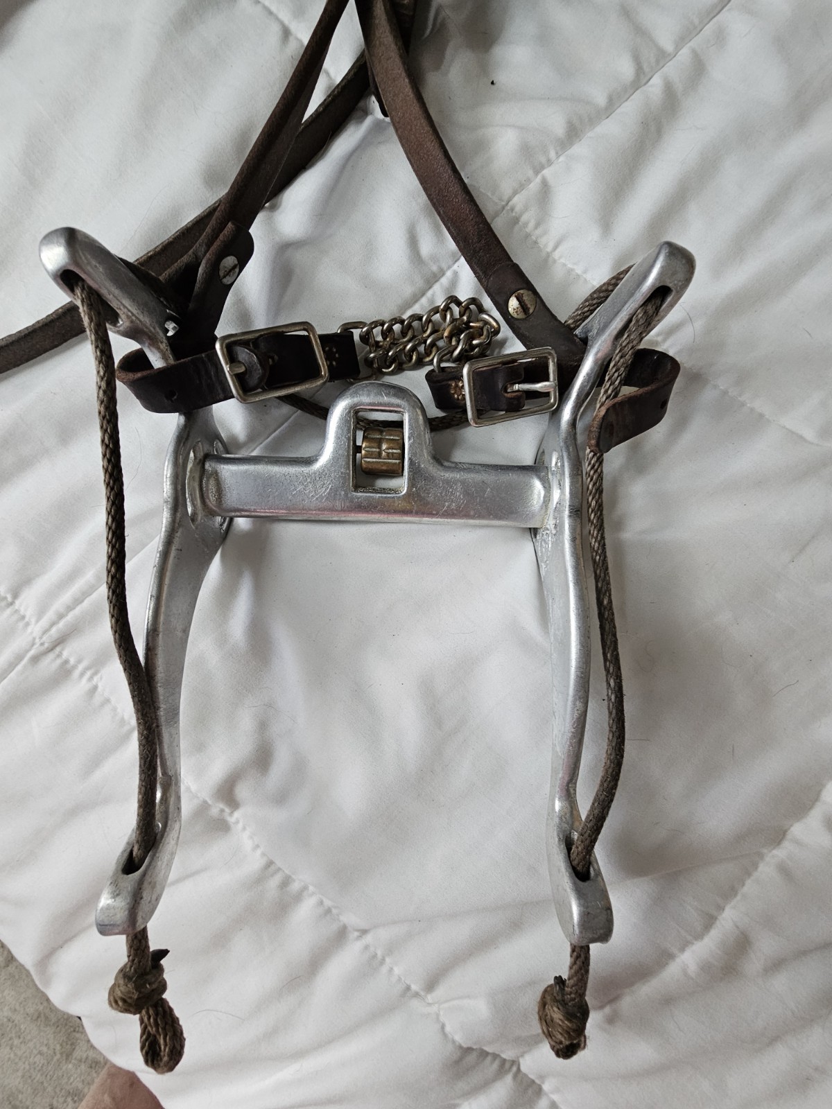 Mikmar Training Bit with Headstall. Used