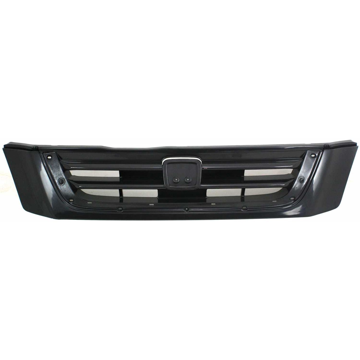 Grille For 97-2001 Honda CR-V Black Plastic