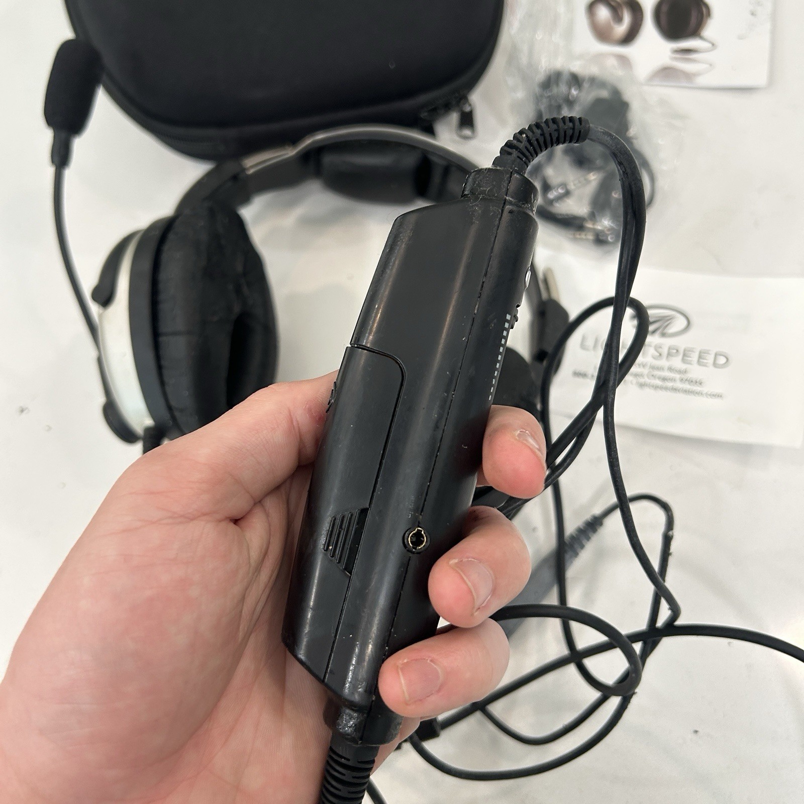 Lightspeed Zulu ANR Bluetooth Aviation Headset