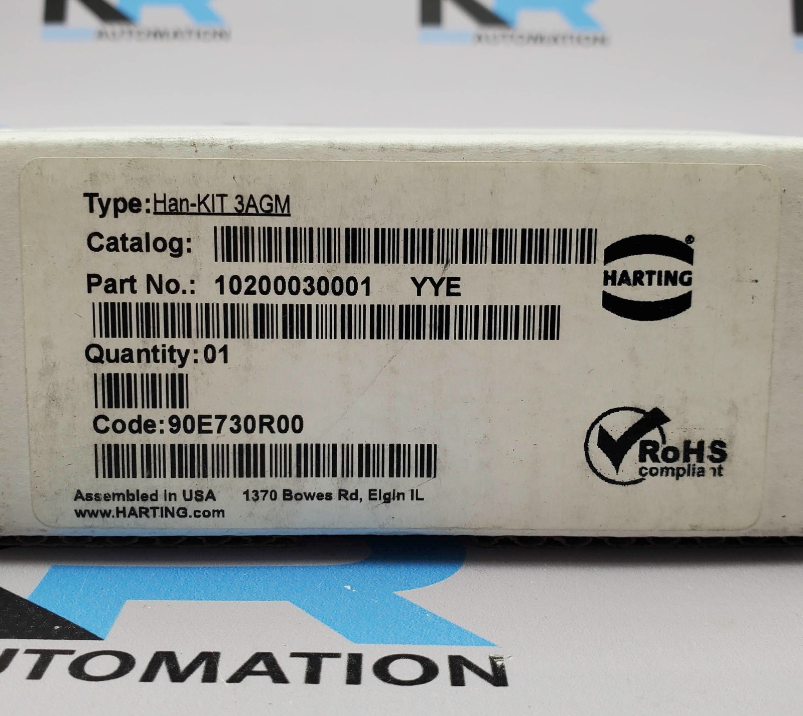 Harting 10200030001 Han-KIT 3AGM Connector Kit