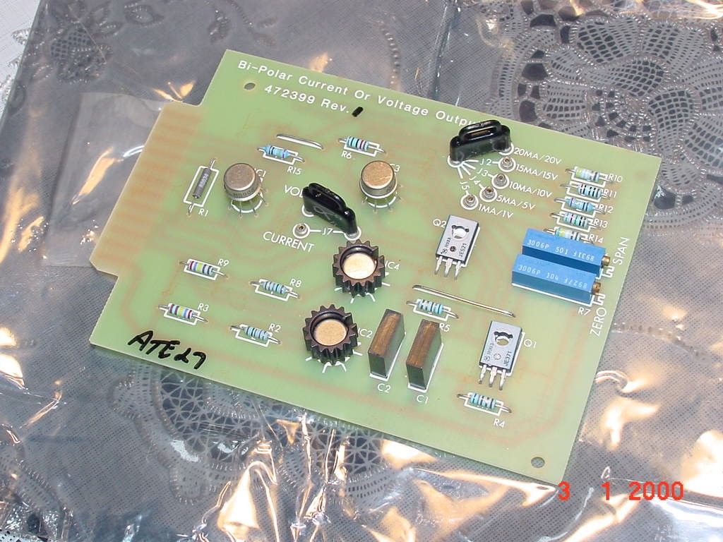 Bi-Polar 472399 Rev 1, Current or Voltage Output Circuit Board, NEW!