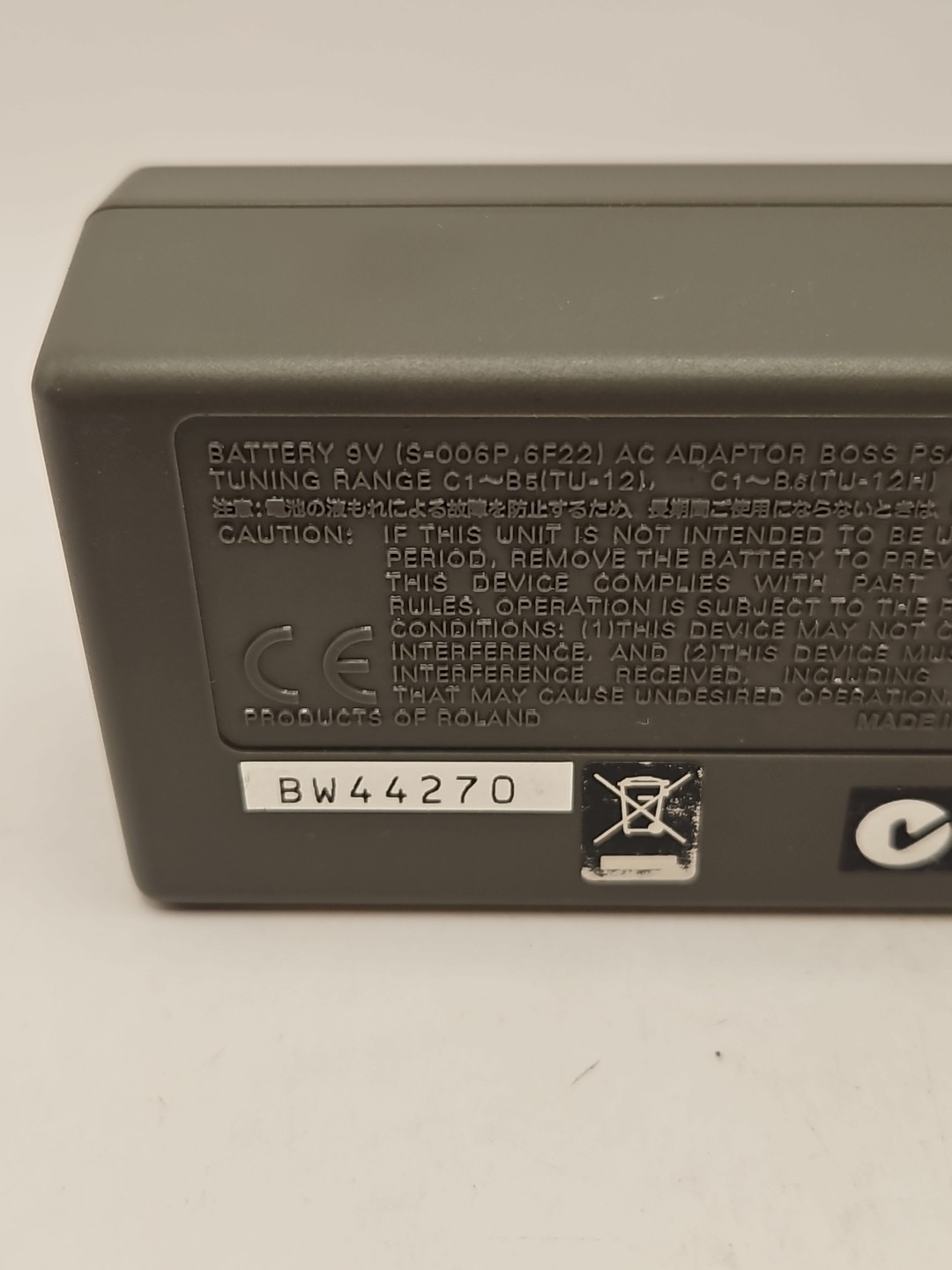 Boss Chromatic Tuner TU-12 Digital Processing Multi Instrument Tuner