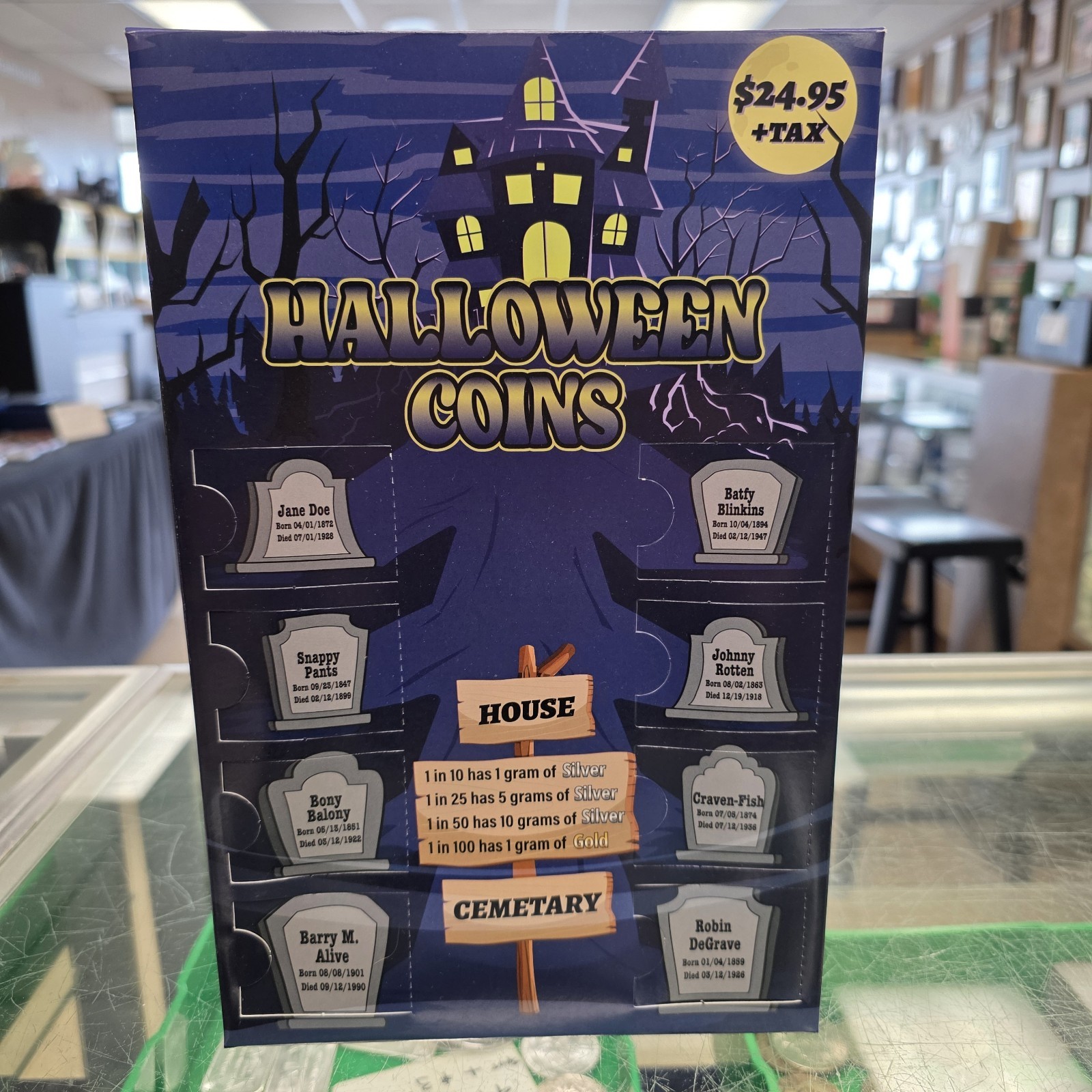 Halloween Mystery COIN Box