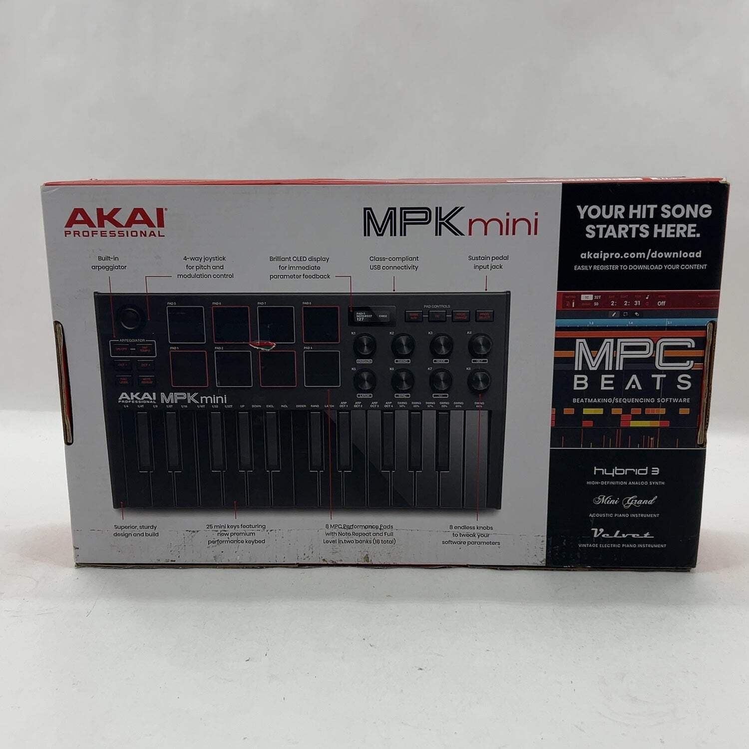 Broken Akai MPK mini Midi Keyboard SEE DESC
