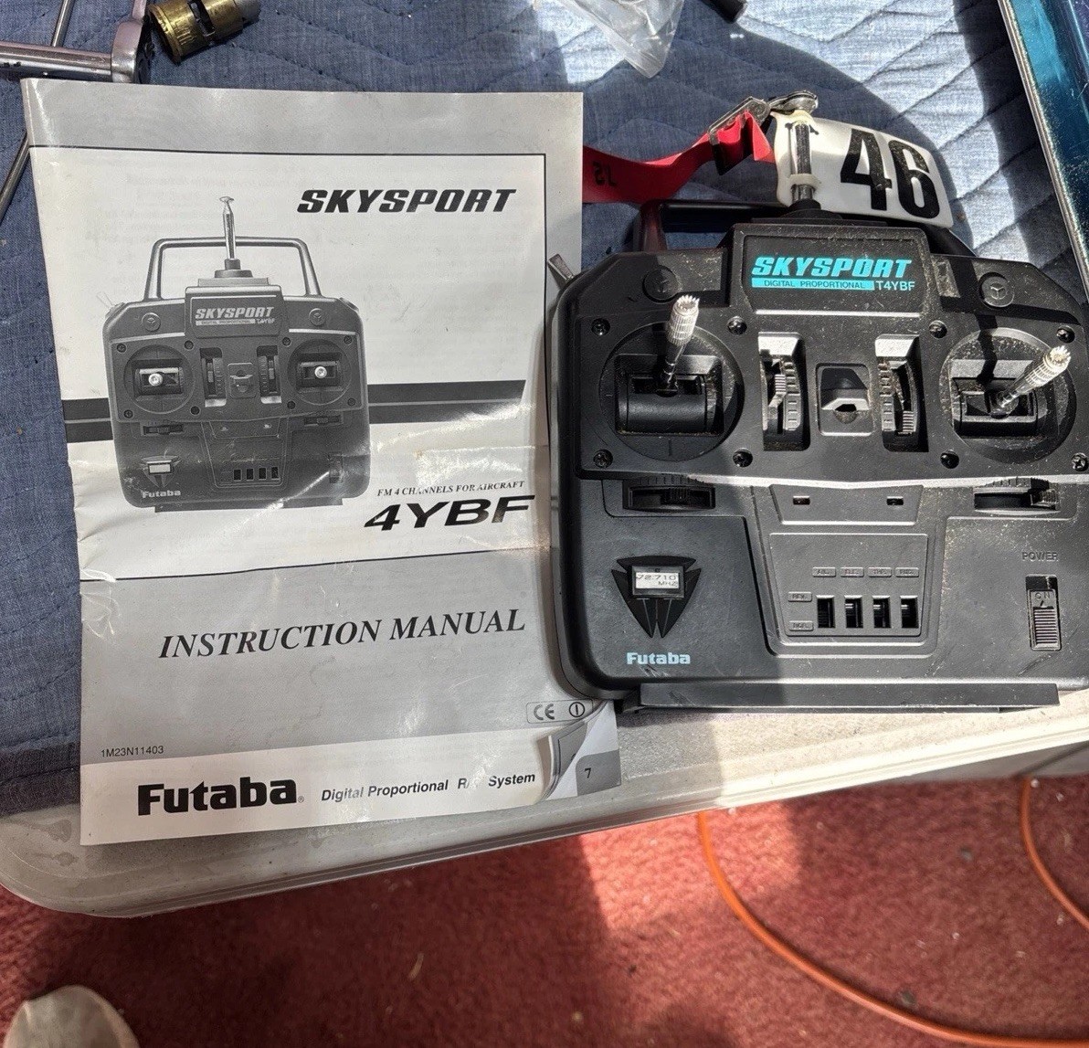 Futaba Skysport T4YBF Transmitter Airplane Remote Control System