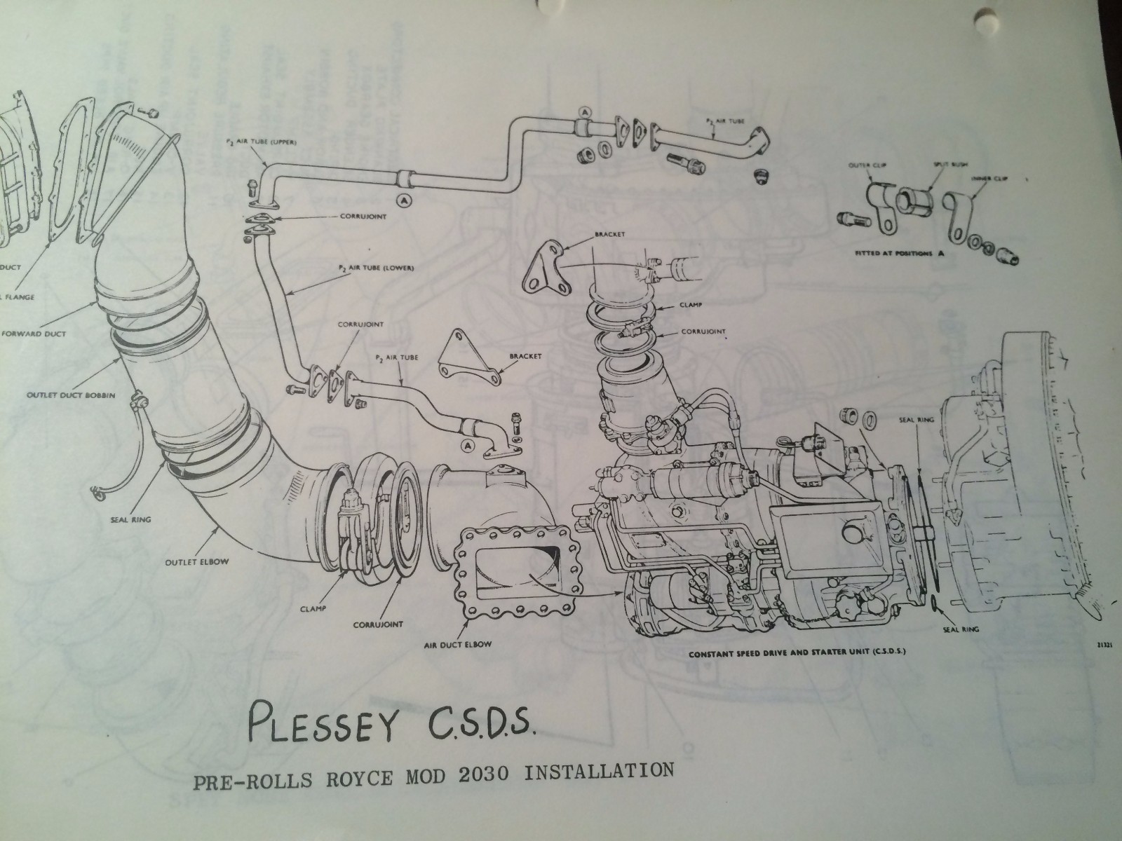 Rolls-Royce SPEY 506-14D Quick Engine Change Manual